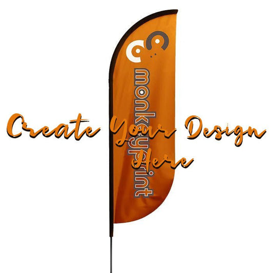 Design Online - Crest Flag - monkey-print.com