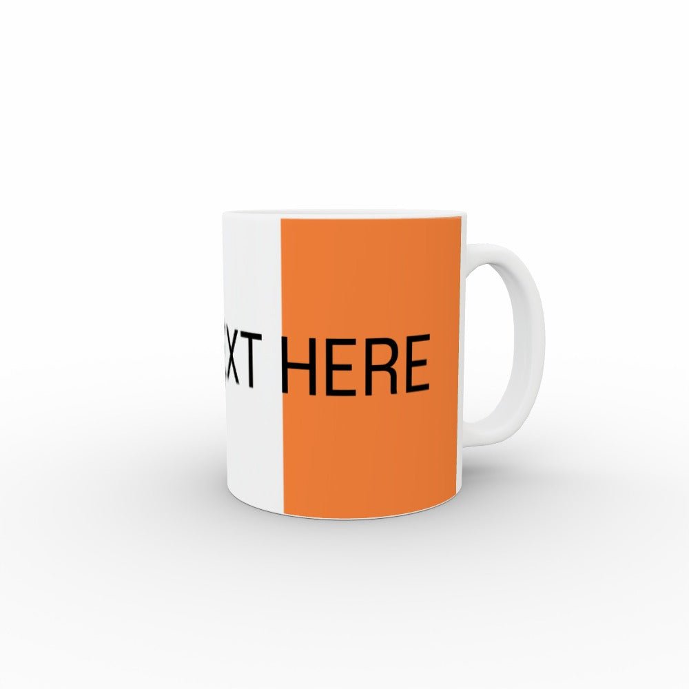 Ireland flag mug - personalised text - monkey-print.com