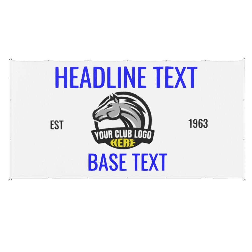 Team or club flag version 1 - monkey-print.com