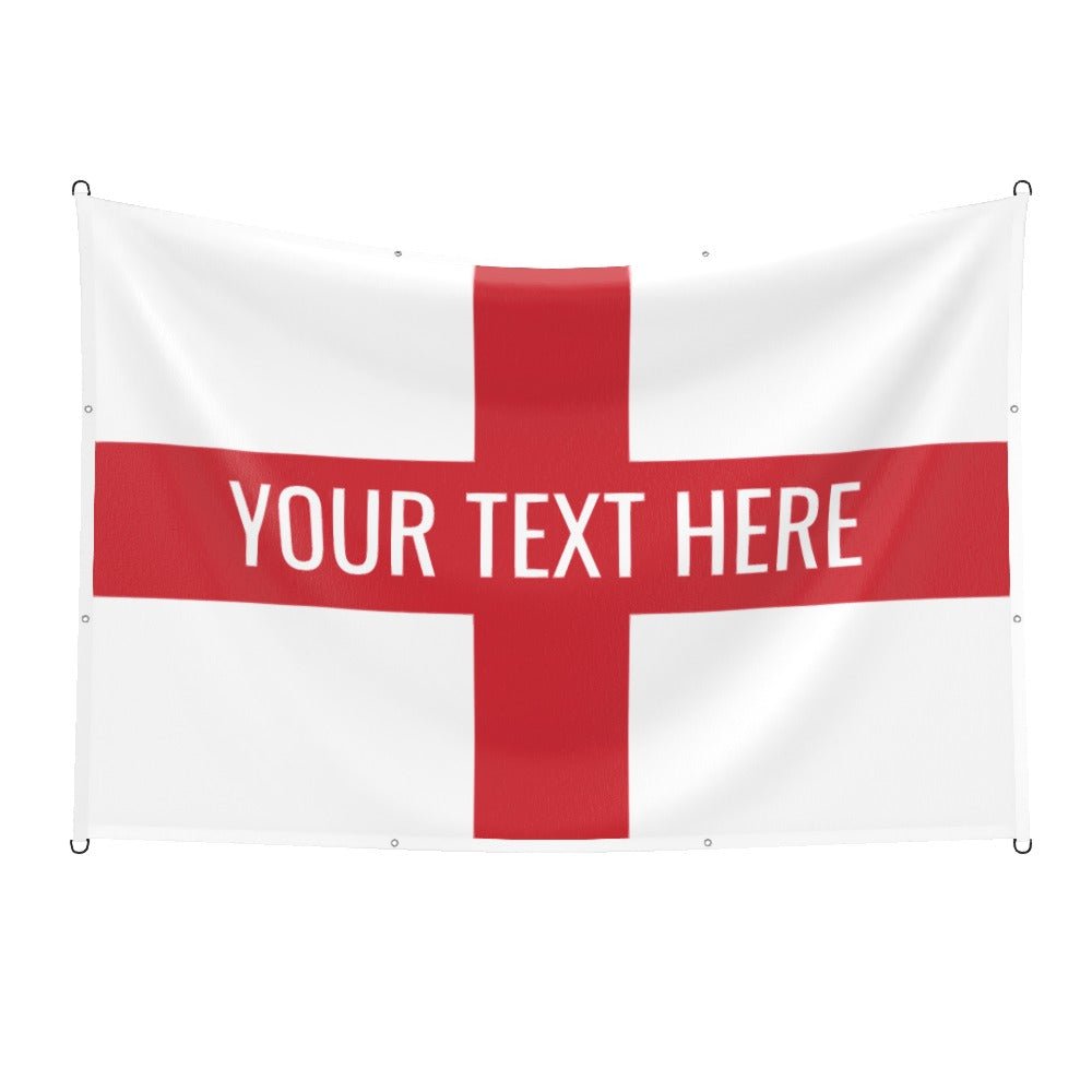 England Flag - Personalise text - monkey - print.com