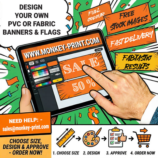 PVC Banners - Standard Sizes - Design Online