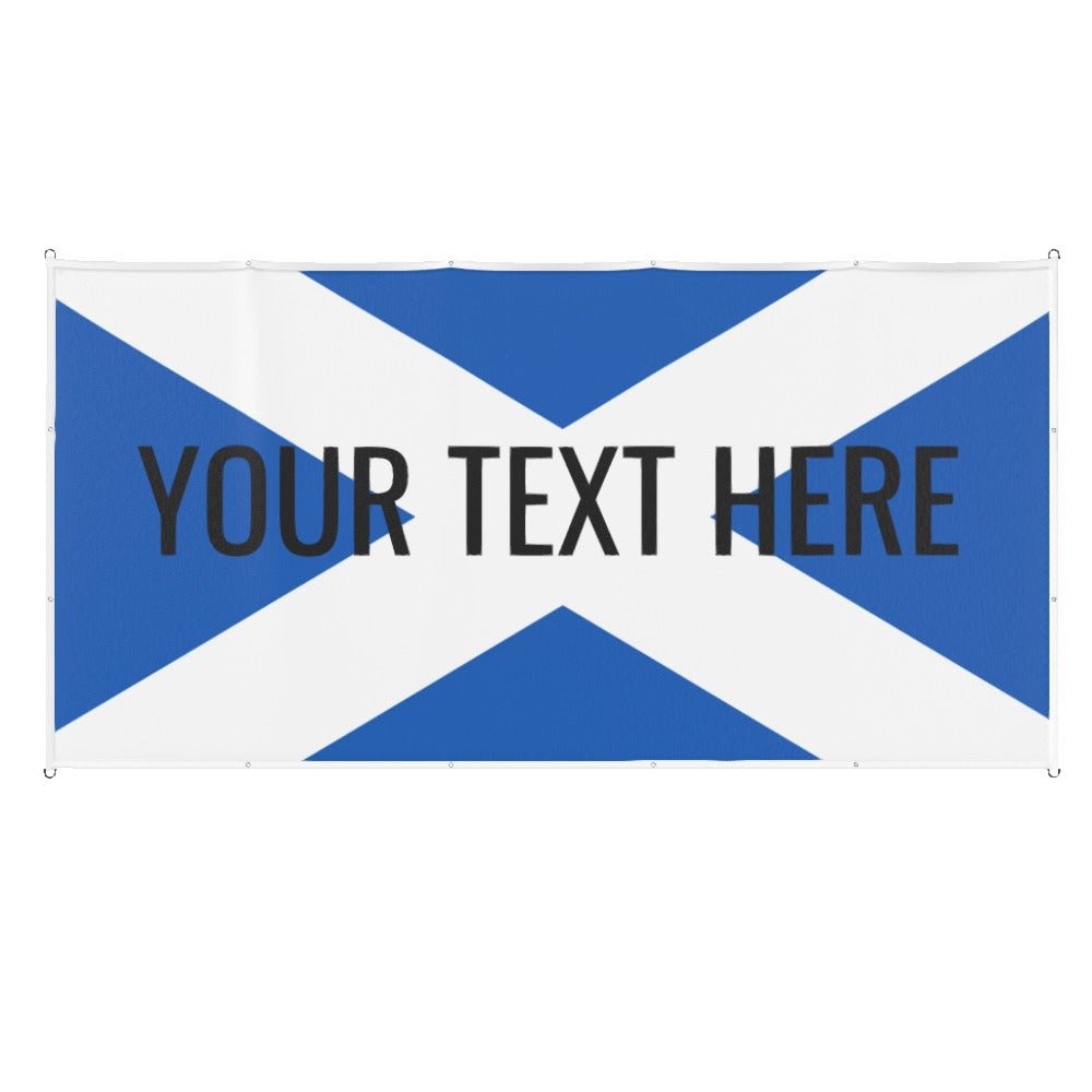 Scotland flag - personalised text - monkey - print.com