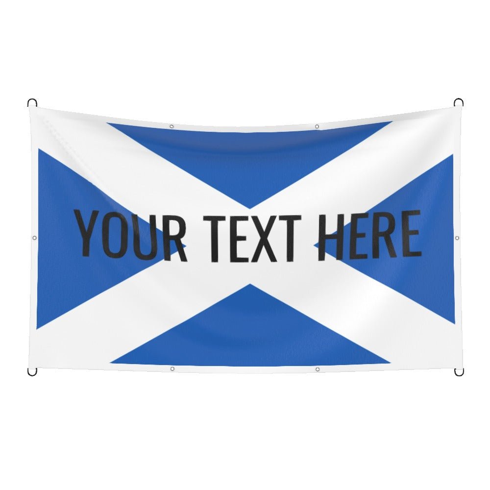 Scotland flag - personalised text - monkey - print.com