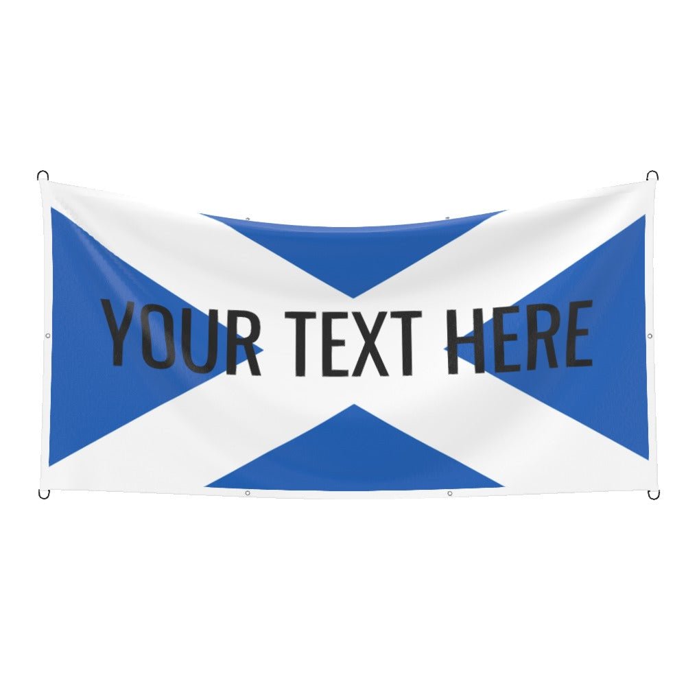 Scotland flag - personalised text - monkey - print.com