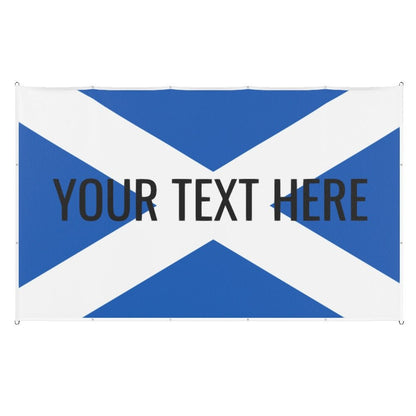 Scotland flag - personalised text - monkey - print.com