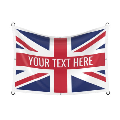 Union Jack - Personalised text - monkey - print.com