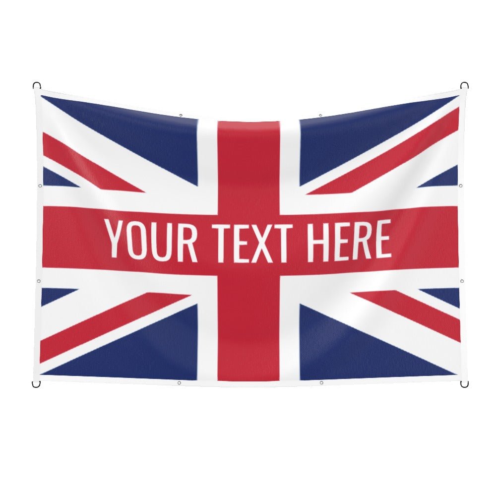 Union Jack - Personalised text - monkey - print.com