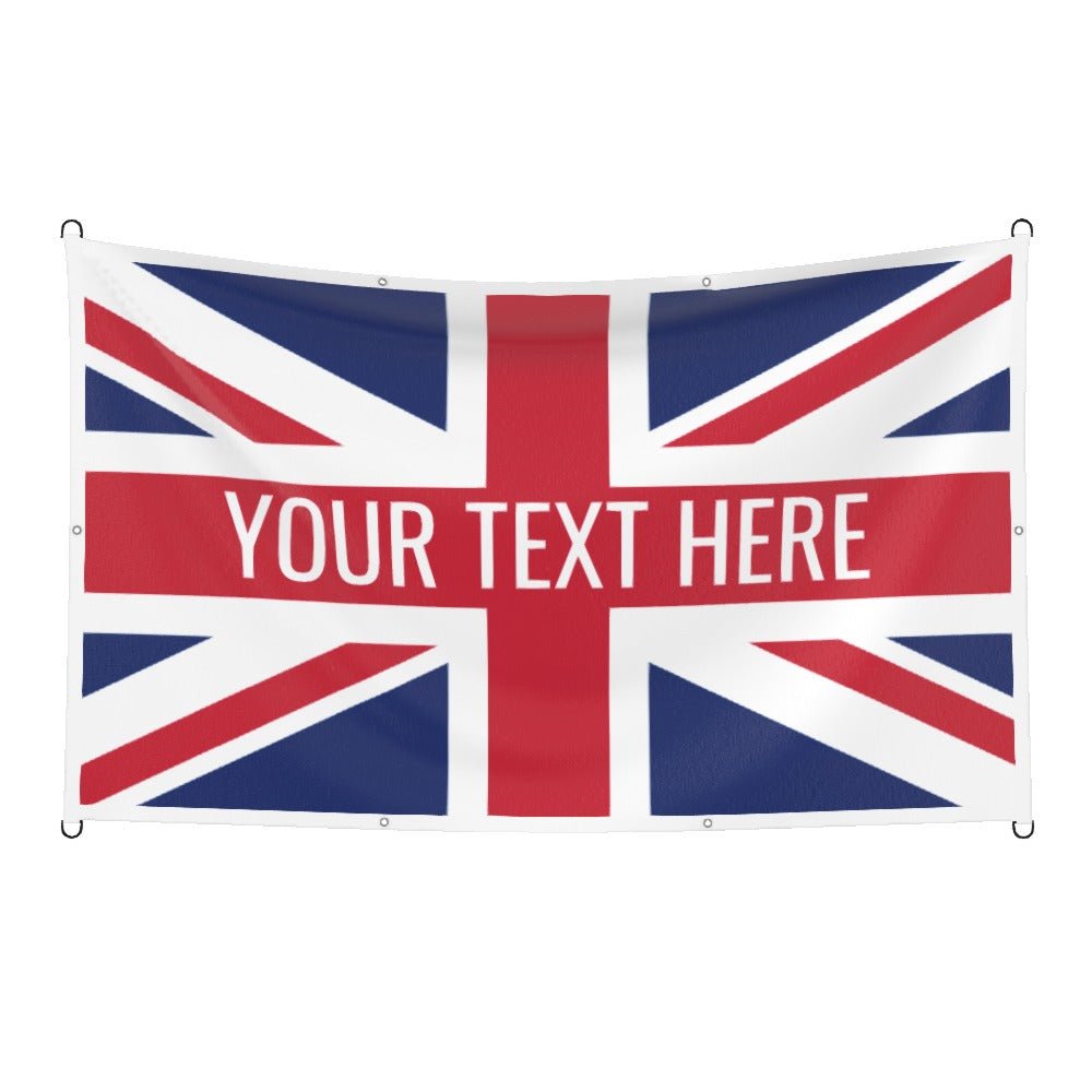 Union Jack - Personalised text - monkey - print.com