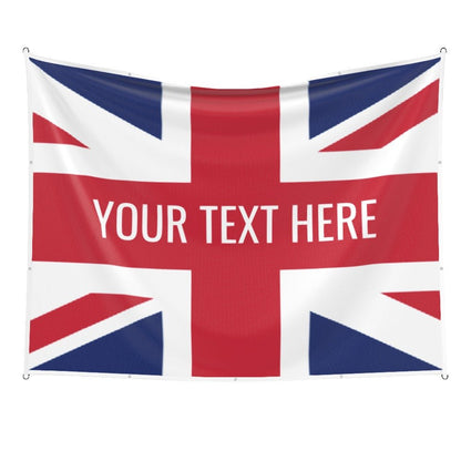 Union Jack - Personalised text - monkey - print.com