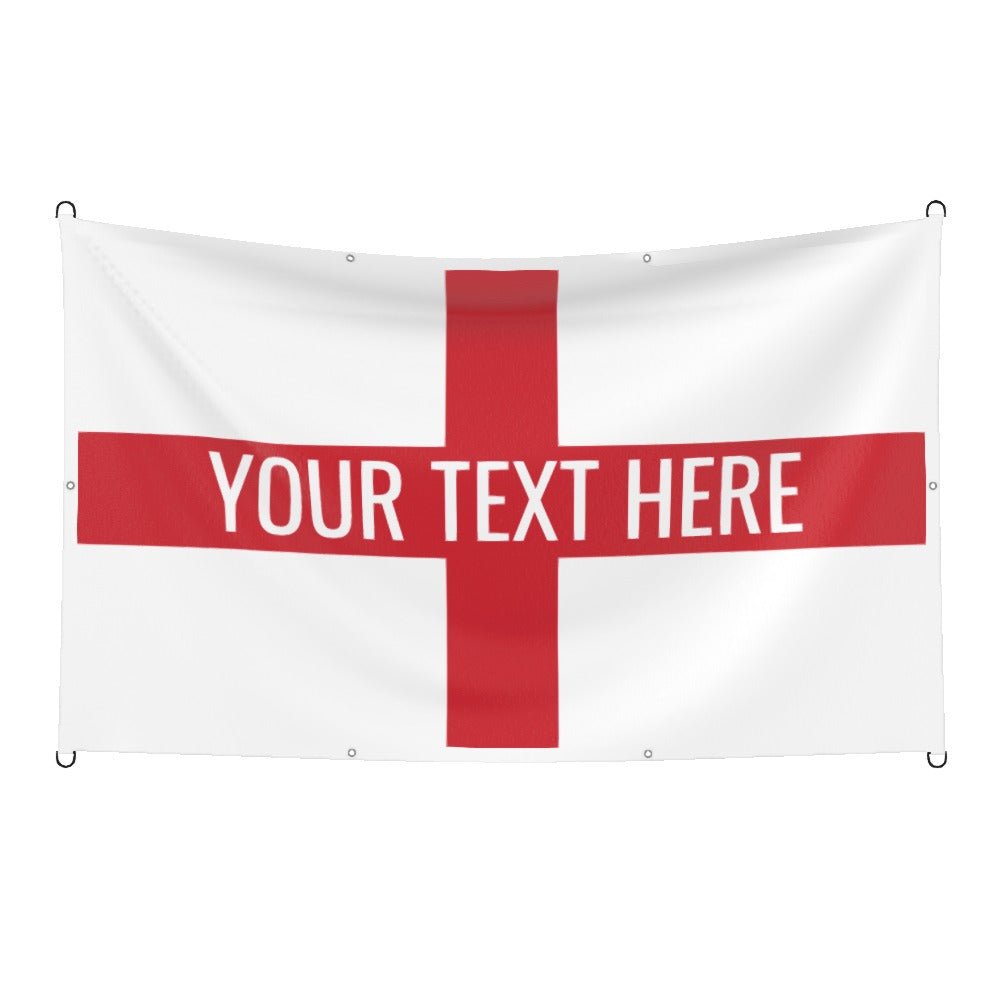 England flag - personalised text - monkey-print.com
