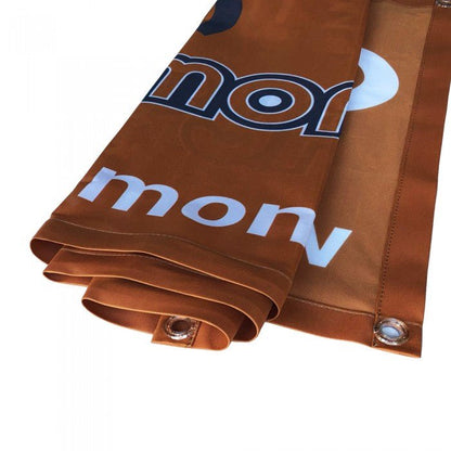 Fine polyester banner or flag - monkey-print.com