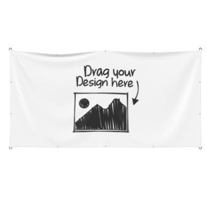 Flag banner - personalise with your image or photograph - monkey-print.com