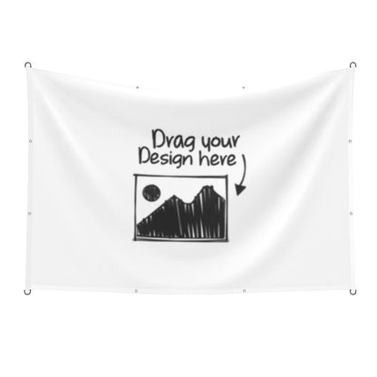 Flag banner - personalise with your image or photograph - monkey-print.com