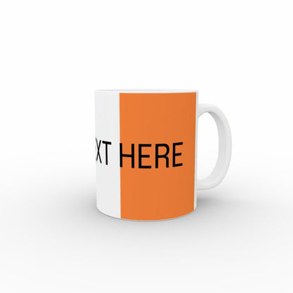 Ireland flag mug - personalised text - monkey-print.com