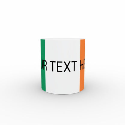 Ireland flag mug - personalised text - monkey-print.com