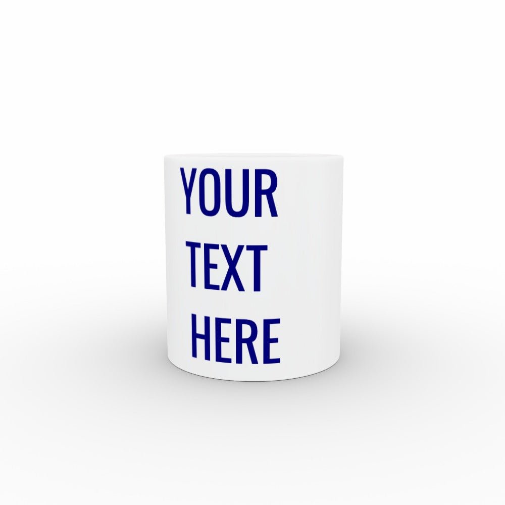 Personalised mug - add text - monkey-print.com