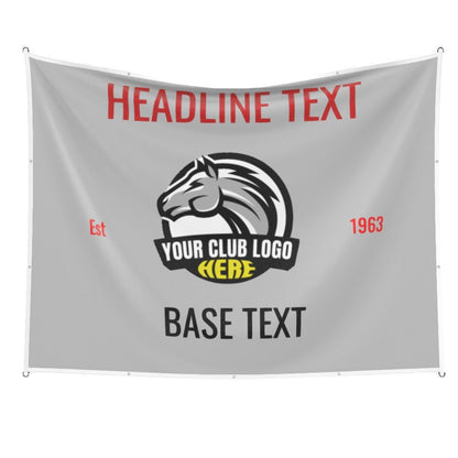 Team or club flag version 1 - monkey-print.com