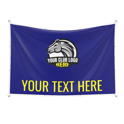 Team or club flag version 2 - monkey-print.com