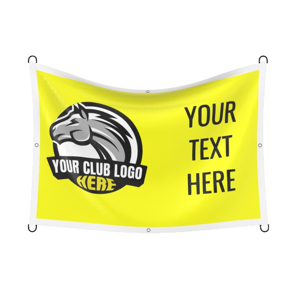 Custom Printed Flags Team Support Indoor/Outdoor Use – monkey-print.com